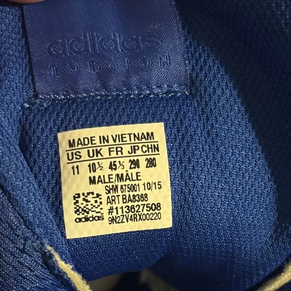 Adidas ZX Flux Royal Blue Shoes - Picture 9 of 9